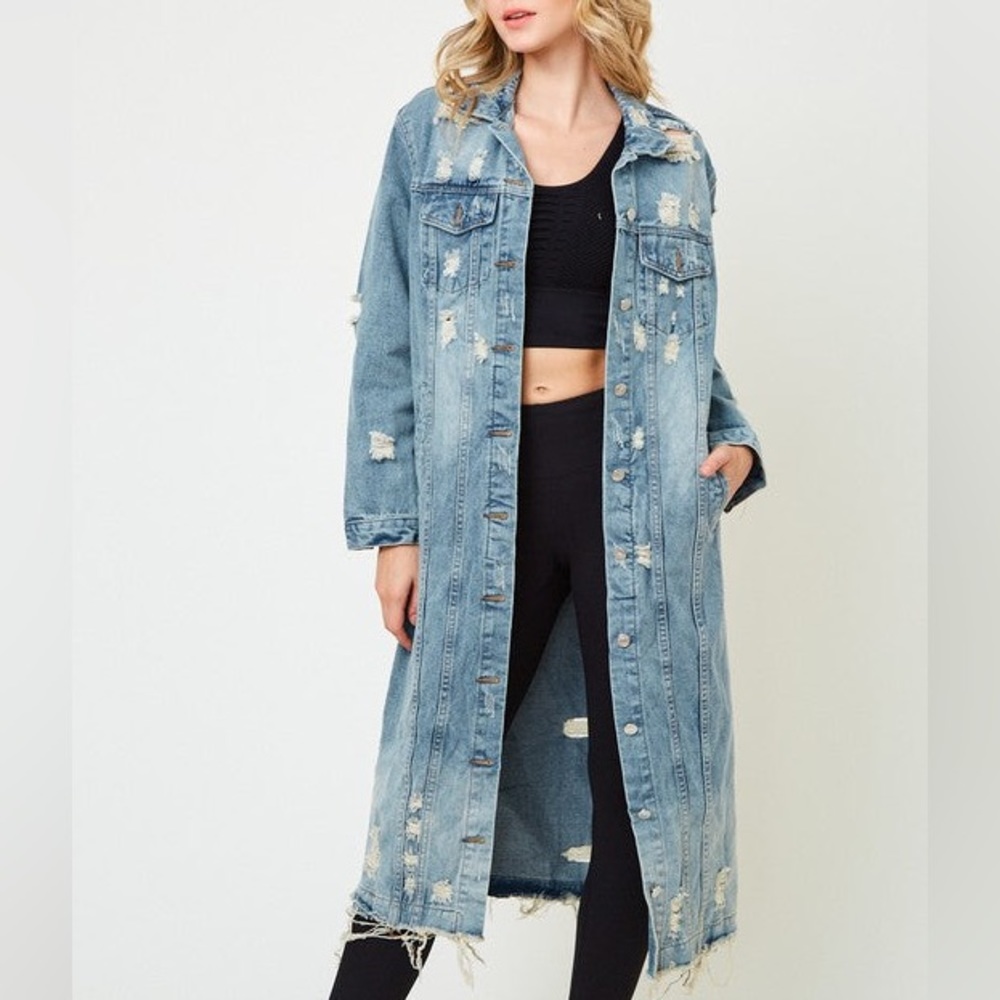 Long Denim Jacket